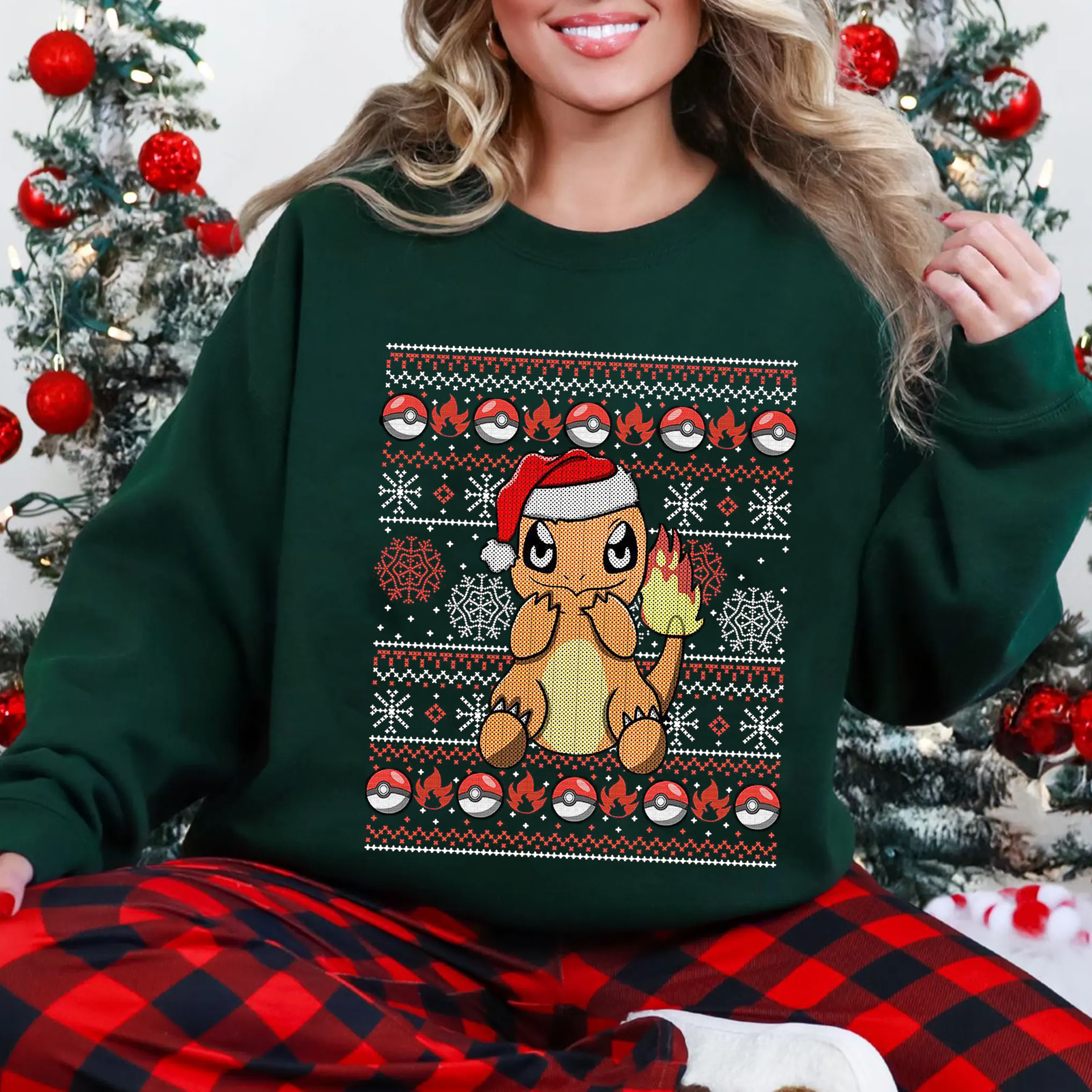 Pokemon Ugly Christmas Unisex T-shirt/Crewneck/Hoodie