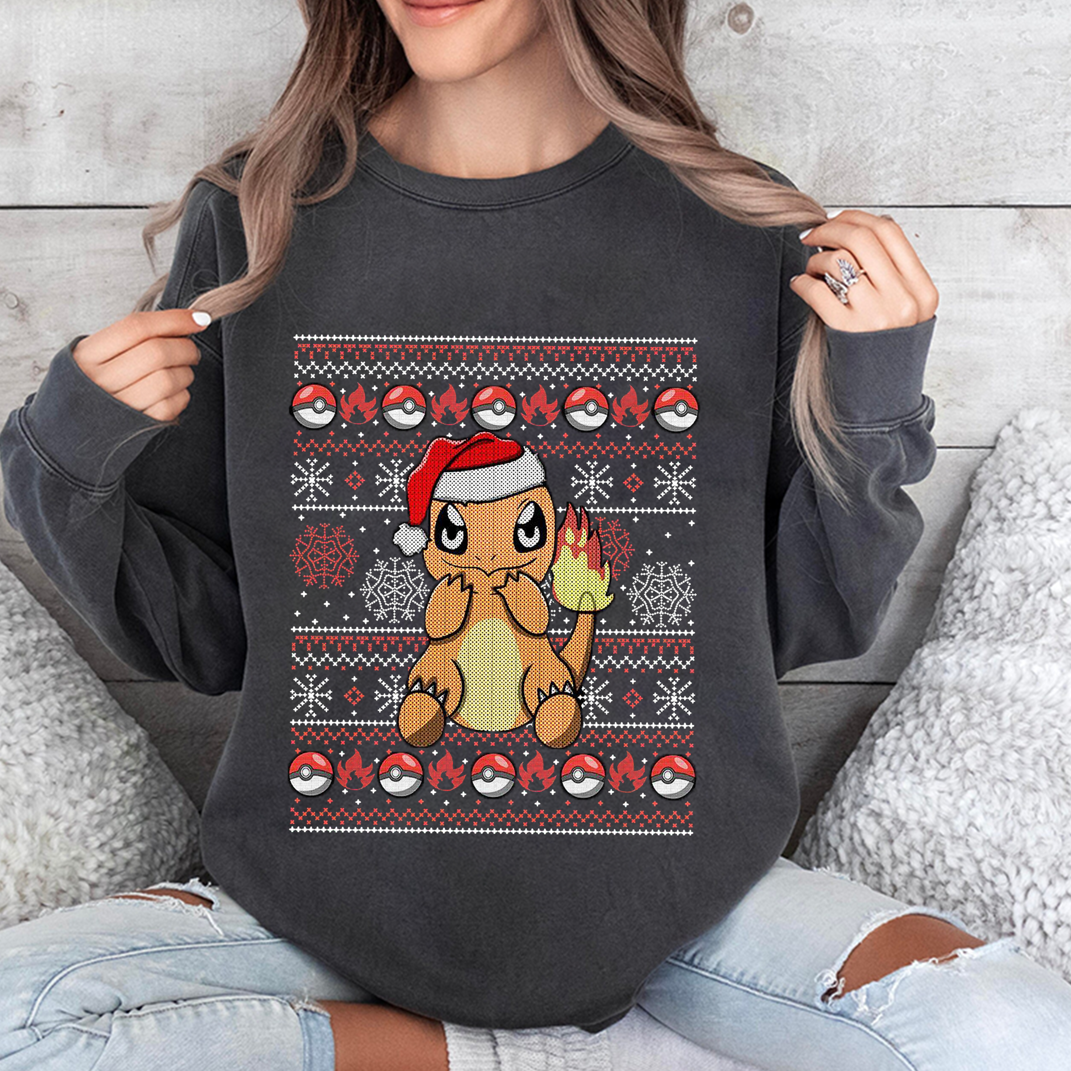 Pokemon Ugly Christmas Unisex T-shirt/Crewneck/Hoodie