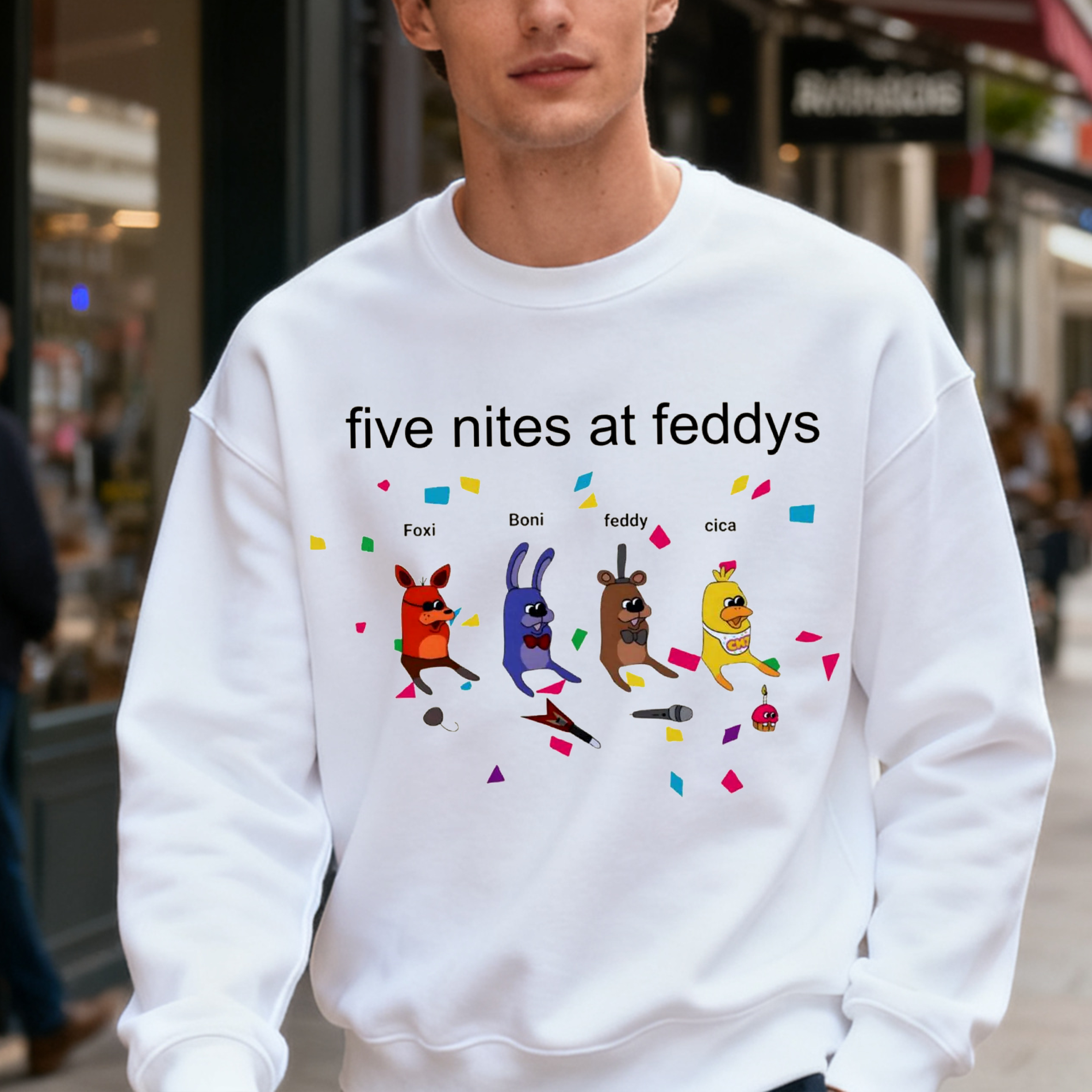 Five Nights at Freddy Feddy Meme Unisex T-shirt/Crewneck/Hoodie
