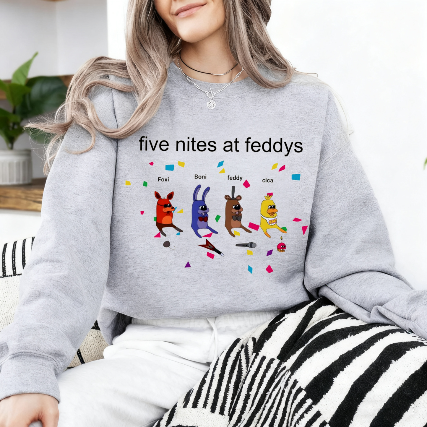 Five Nights at Freddy Feddy Meme Unisex T-shirt/Crewneck/Hoodie