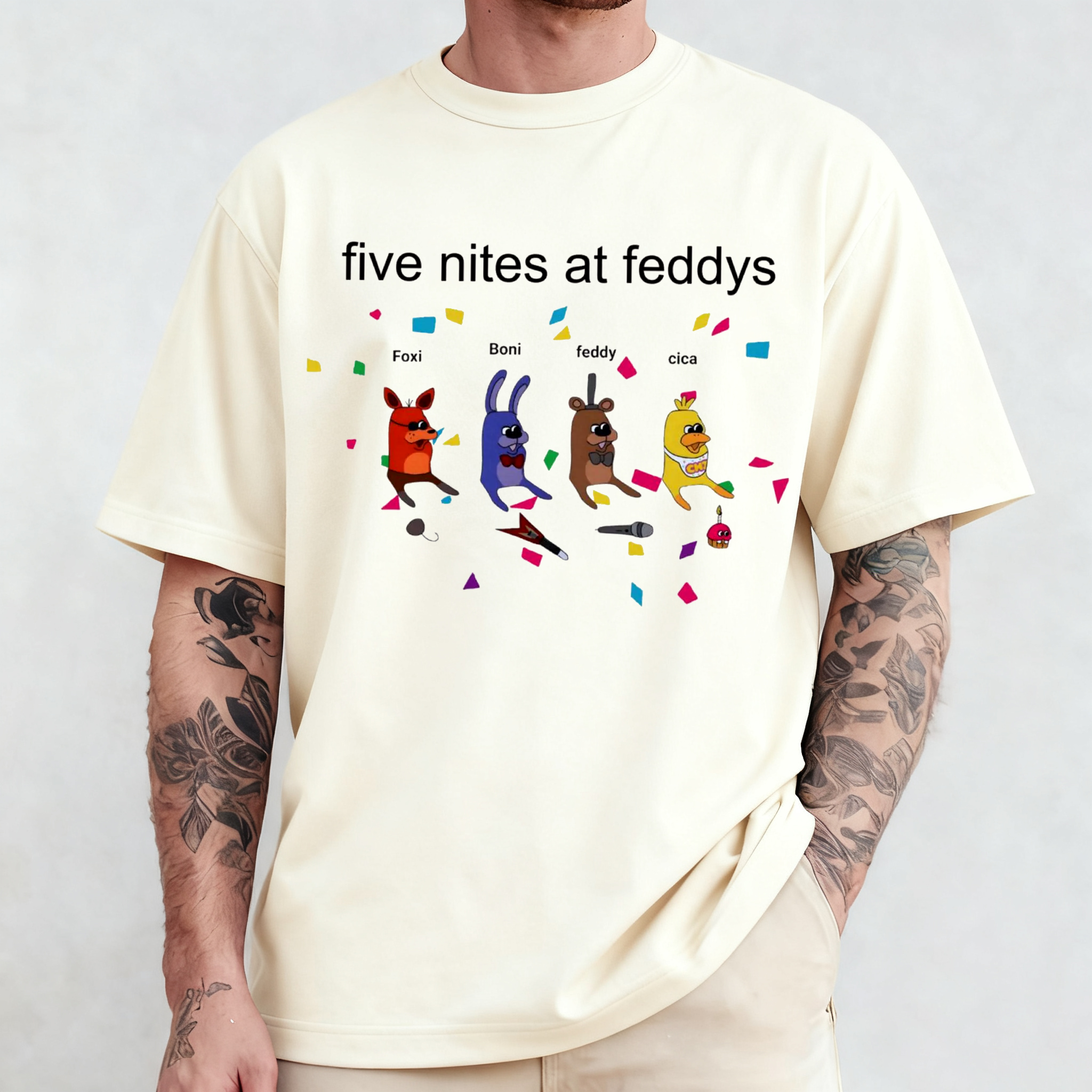 Five Nights at Freddy Feddy Meme Unisex T-shirt/Crewneck/Hoodie