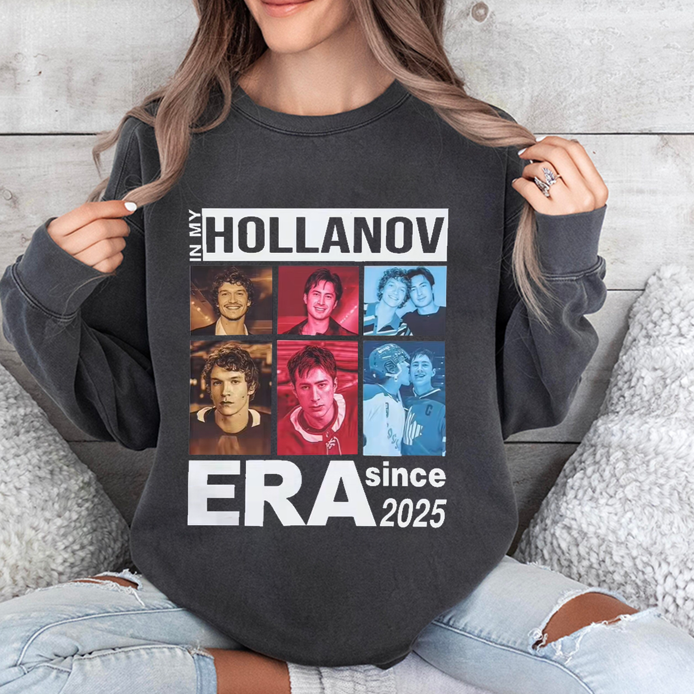 In My Hollanov Era,Heated Rivalry Unisex T-shirt/Crewneck/Hoodie