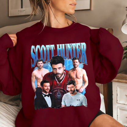 Vintage Scott Hunter,Heated Rivalry Unisex T-shirt/Crewneck/Hoodie