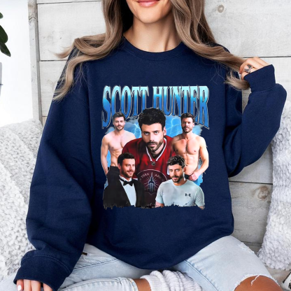Vintage Scott Hunter,Heated Rivalry Unisex T-shirt/Crewneck/Hoodie
