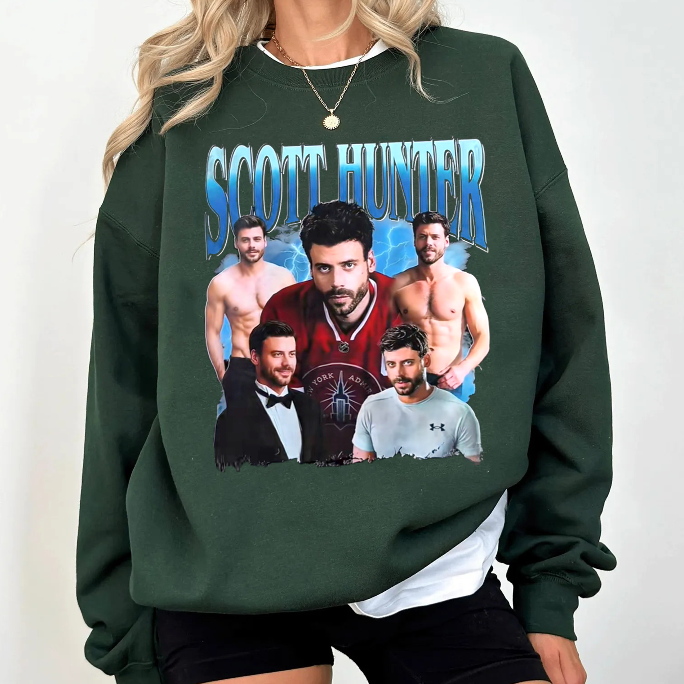 Vintage Scott Hunter,Heated Rivalry Unisex T-shirt/Crewneck/Hoodie