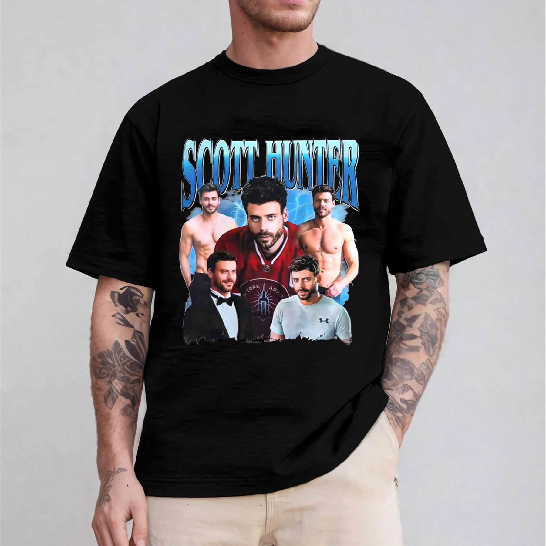 Vintage Scott Hunter,Heated Rivalry Unisex T-shirt/Crewneck/Hoodie