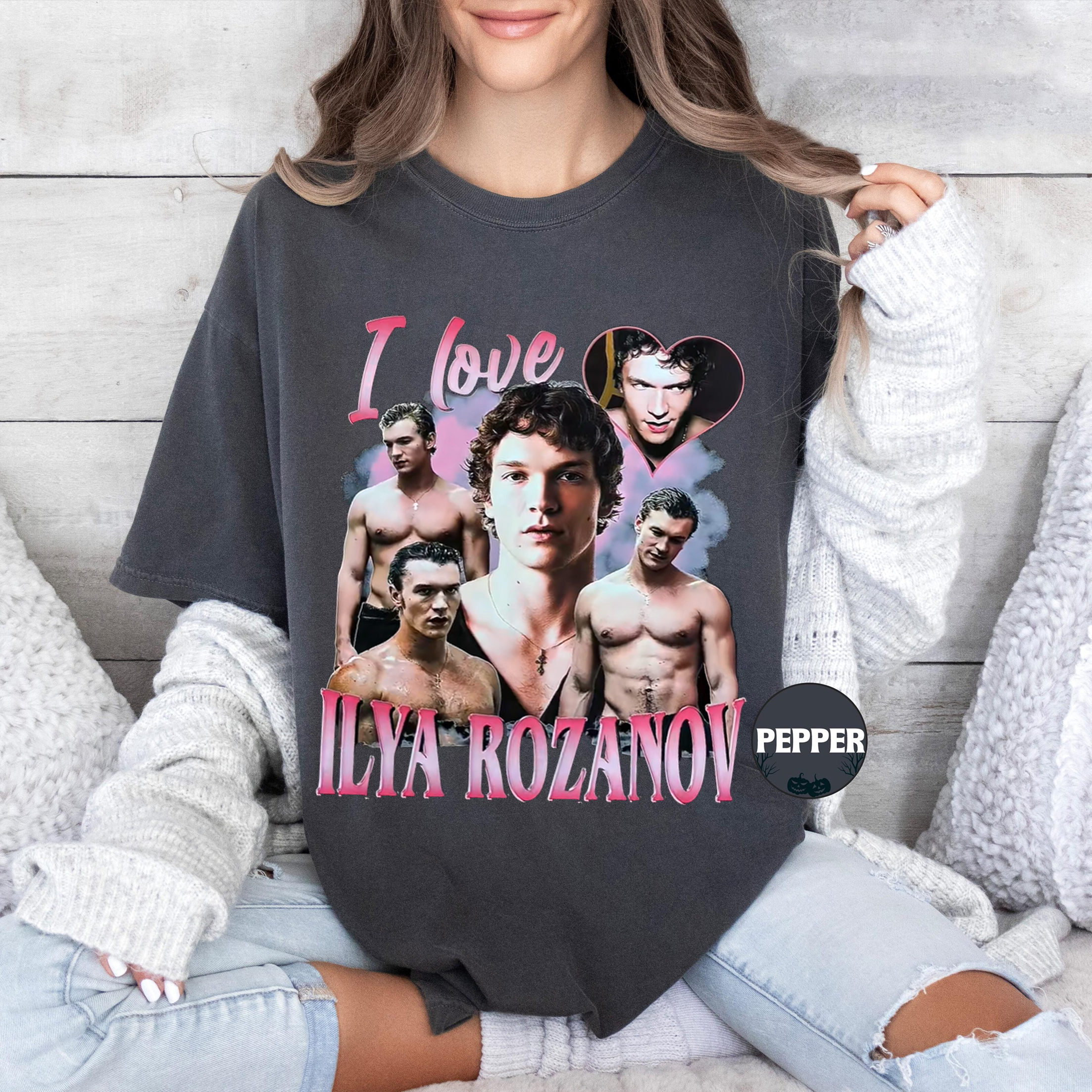 I love Ilya Rozanov,Heated Rivalry Unisex T-shirt/Crewneck/Hoodie