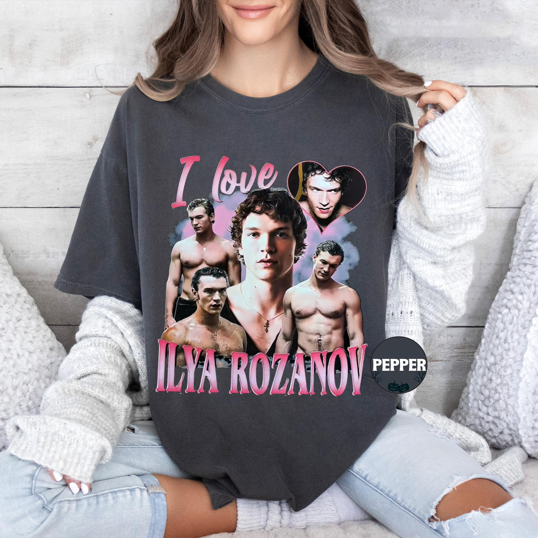 I love Ilya Rozanov,Heated Rivalry Unisex T-shirt/Crewneck/Hoodie