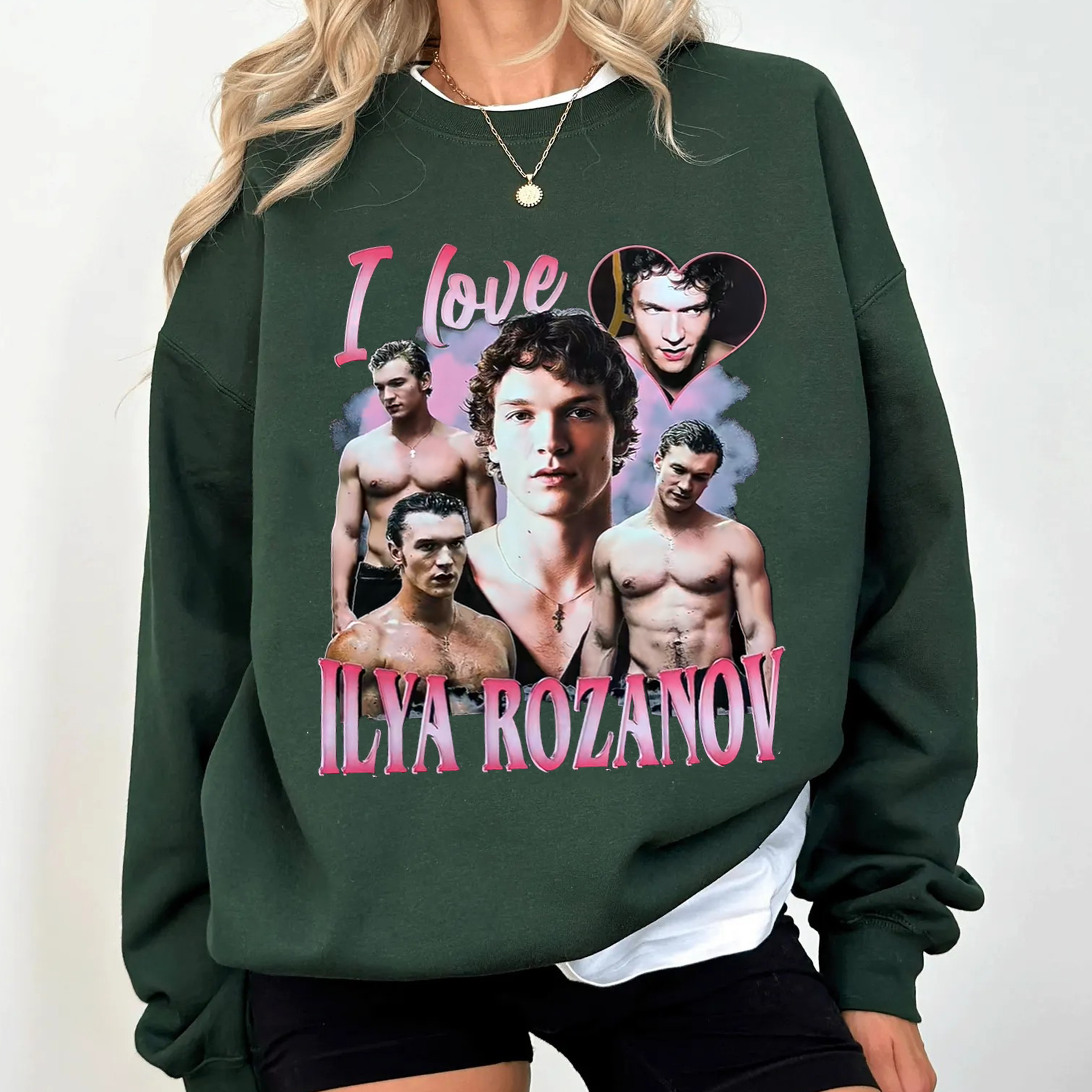 I love Ilya Rozanov,Heated Rivalry Unisex T-shirt/Crewneck/Hoodie