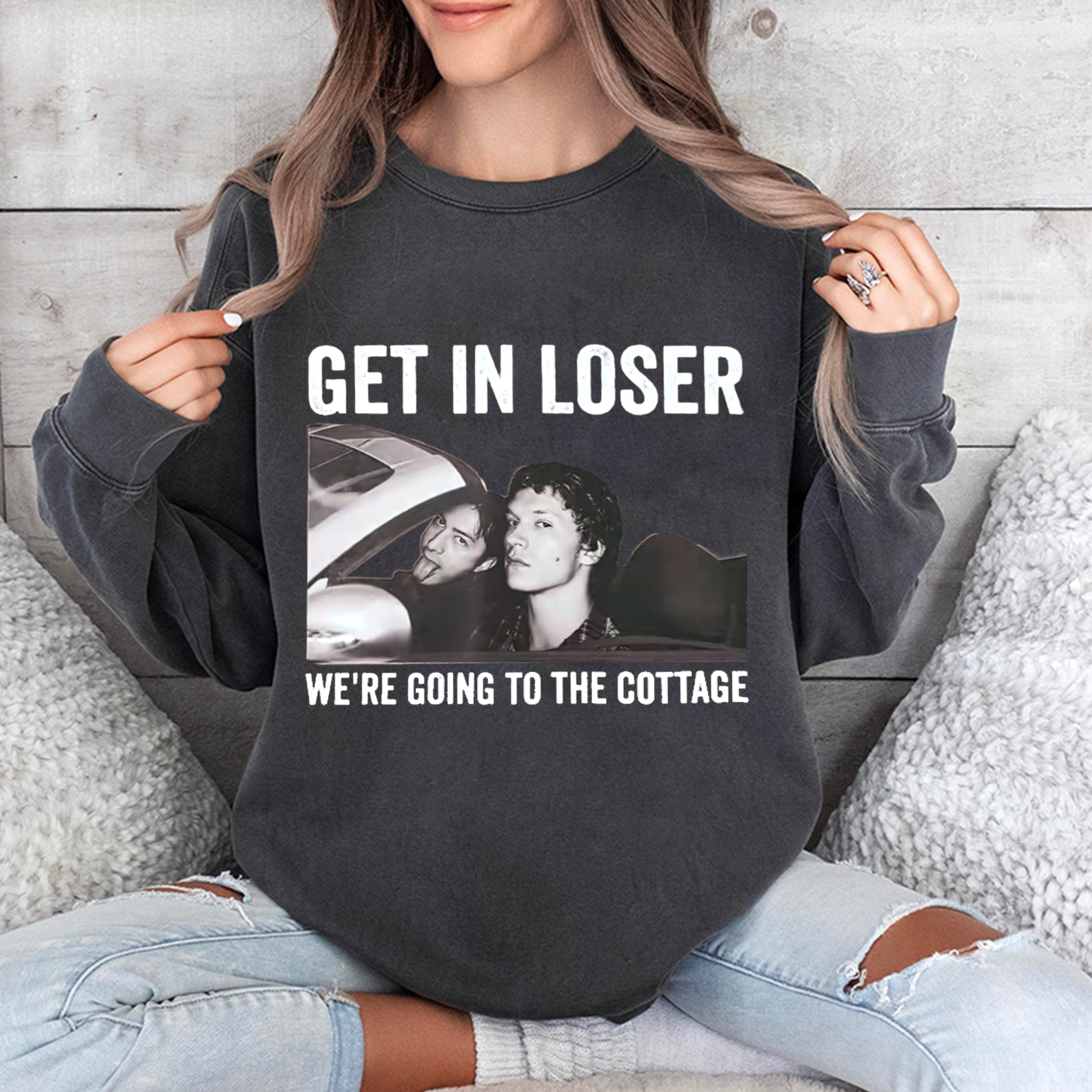 Get In Loser We're Going To The Cottage,Heated Rivalry Unisex T-shirt/Crewneck/Hoodie