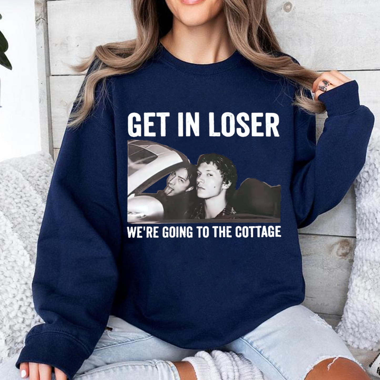 Get In Loser We're Going To The Cottage,Heated Rivalry Unisex T-shirt/Crewneck/Hoodie