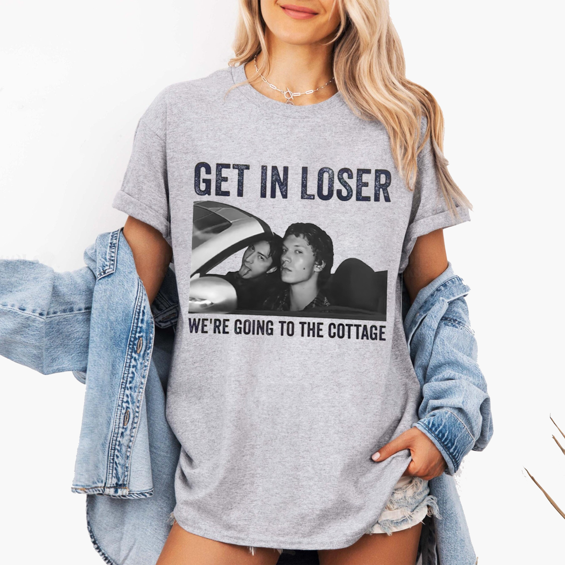 Get In Loser We're Going To The Cottage,Heated Rivalry Unisex T-shirt/Crewneck/Hoodie