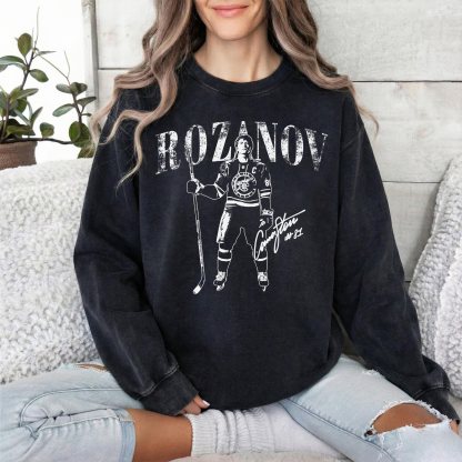 Ilyza Rozanov Shane Hollander,Vintage Heated Rivalry Oversized T-shirt/Crewneck/Hoodie