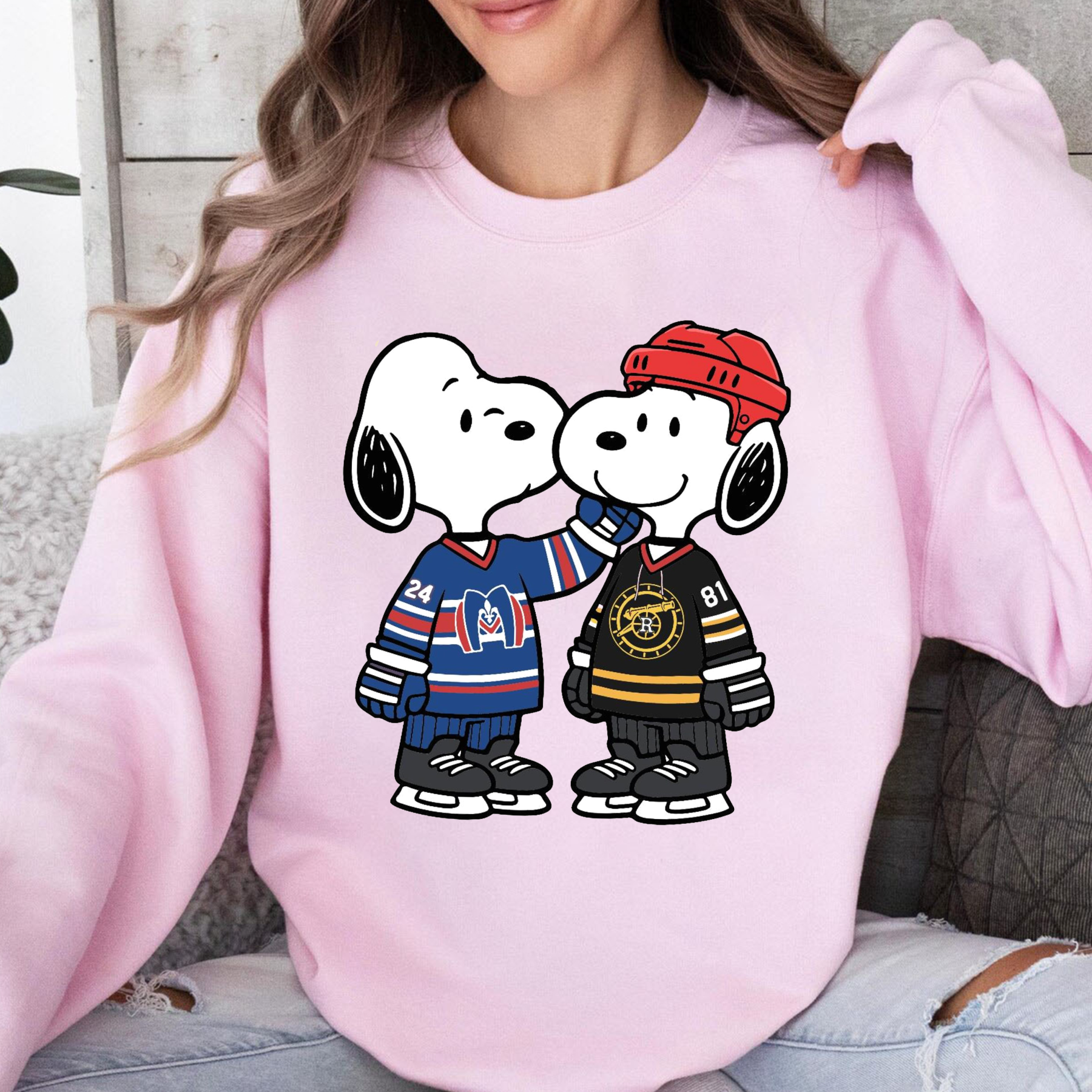 Snoopy Heated Rivalry Unisex Shirt/Crewneck/Hoodie