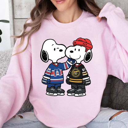 Snoopy Heated Rivalry Unisex Shirt/Crewneck/Hoodie