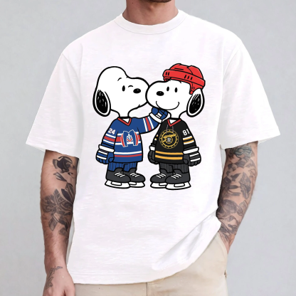 Snoopy Heated Rivalry Unisex Shirt/Crewneck/Hoodie