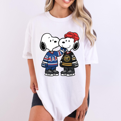 Snoopy Heated Rivalry Unisex Shirt/Crewneck/Hoodie