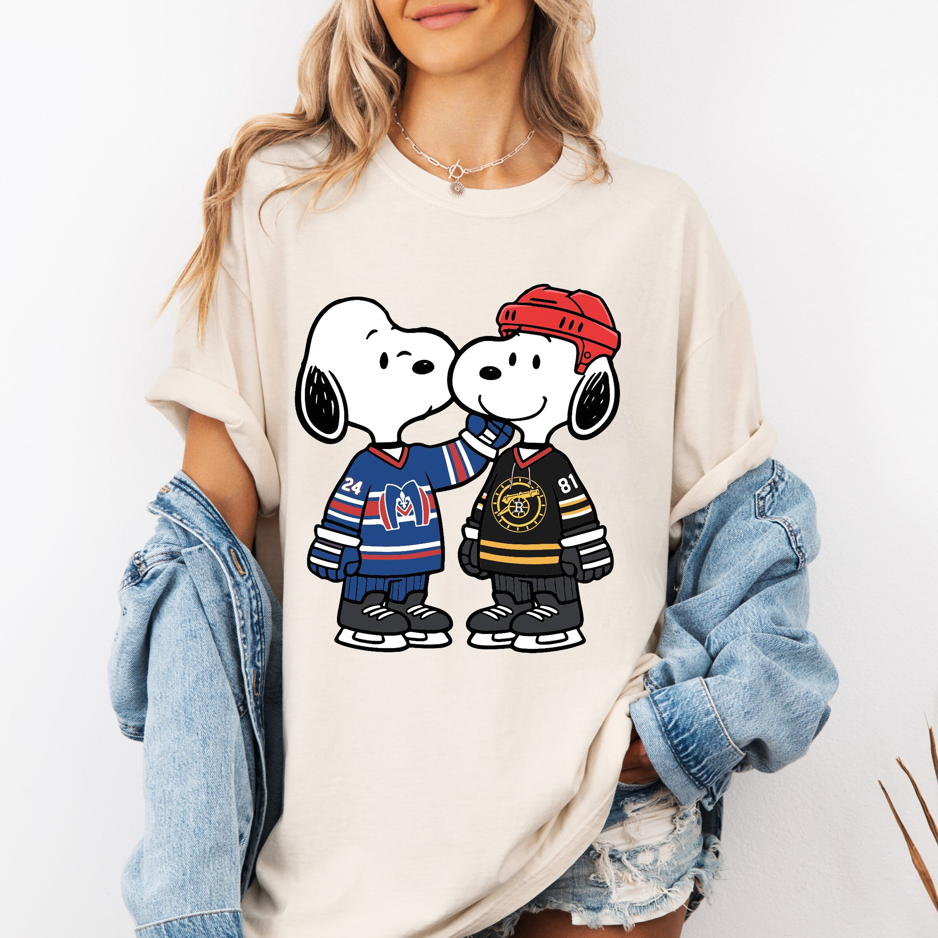 Snoopy Heated Rivalry Unisex Shirt/Crewneck/Hoodie