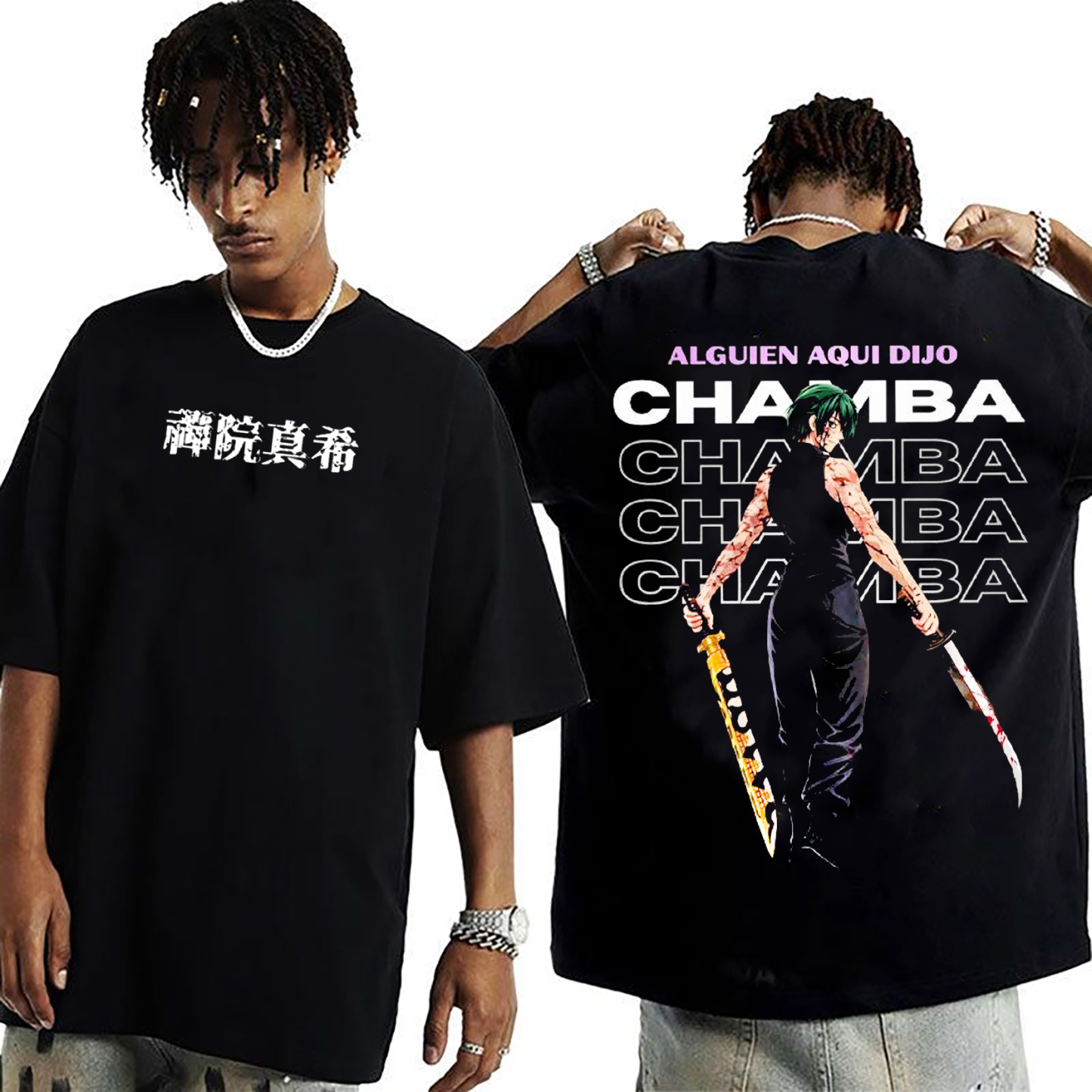 Maki Zenin, Jujutsu Kaisen Oversized T-shirt/Crewneck/Hoodie