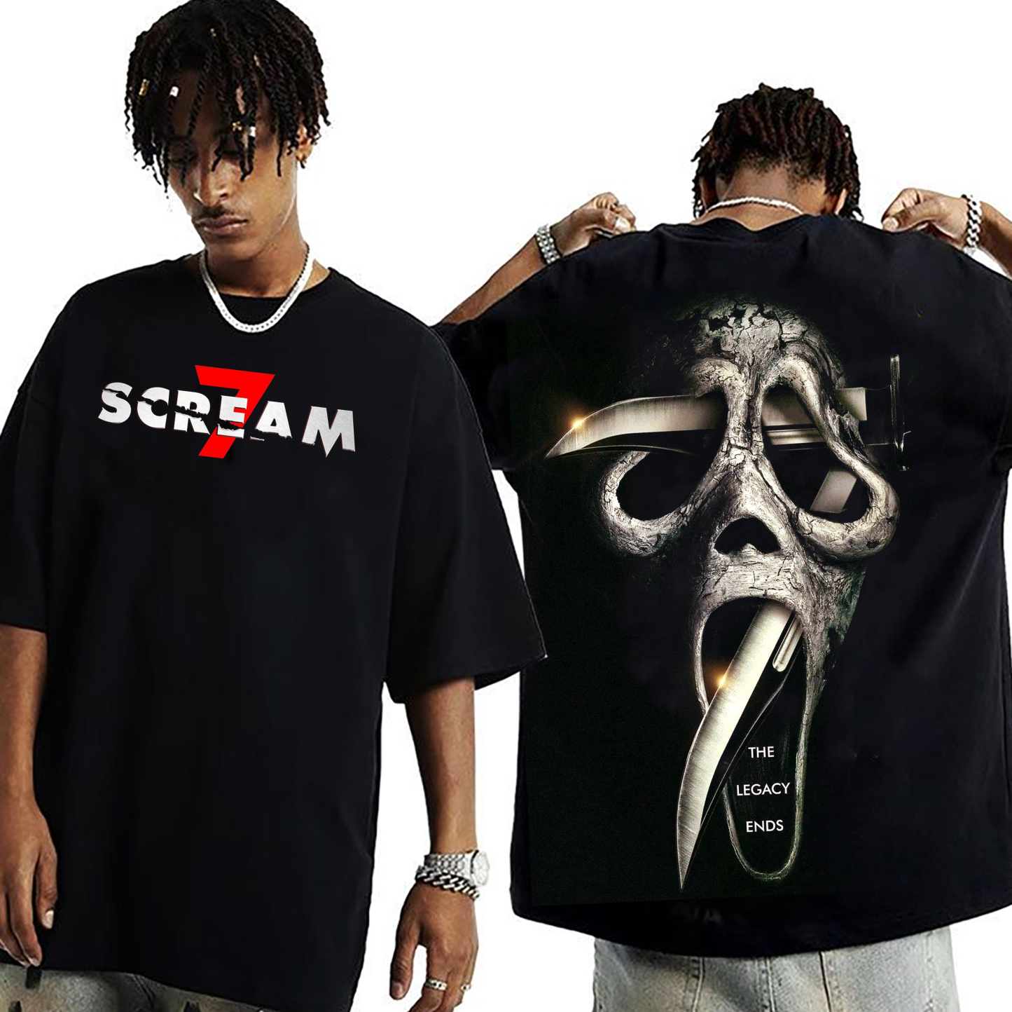Scream 7 Oversized T-shirt/Crewneck/Hoodie