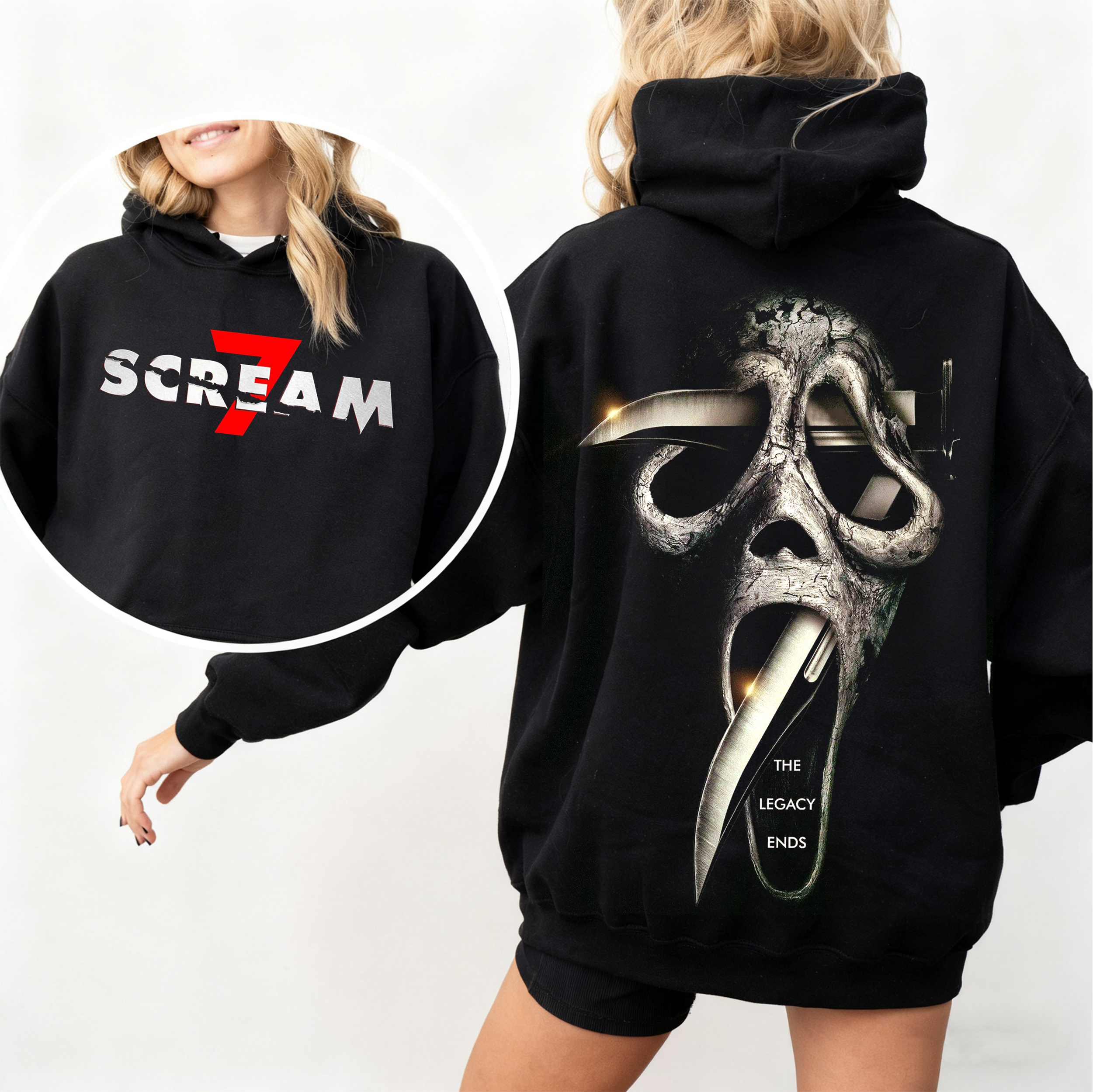 Scream 7 Oversized T-shirt/Crewneck/Hoodie