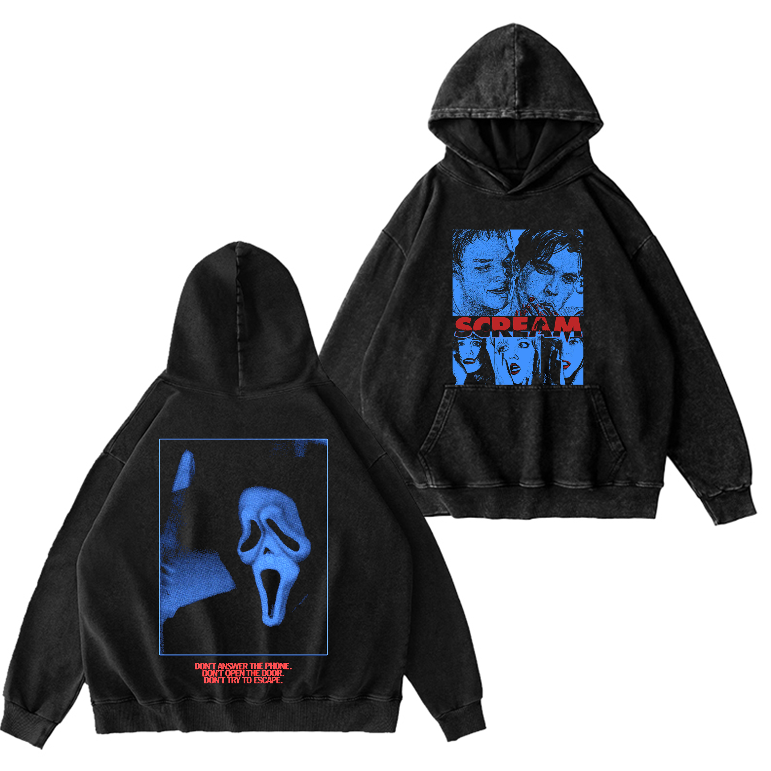Scream 7 ,Scream Movie Oversized T-shirt/Crewneck/Hoodie