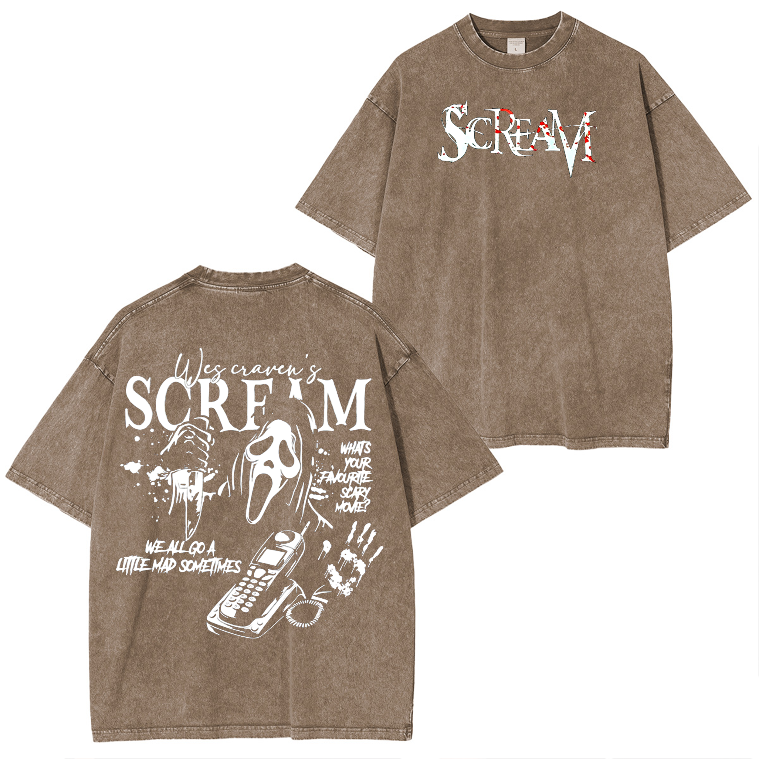 Scream 7 ,Scream Movie  Oversized T-shirt/Crewneck/Hoodie