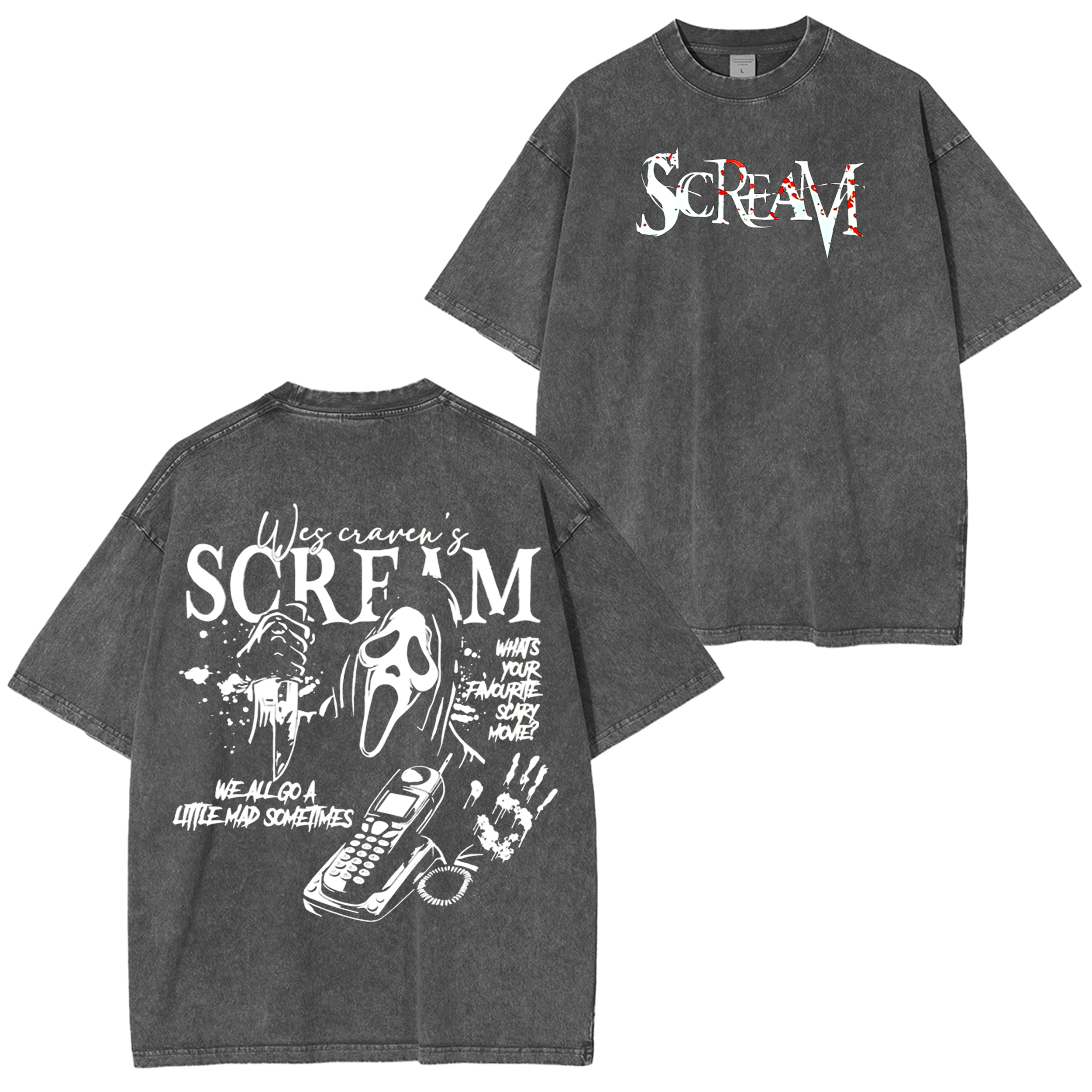 Scream 7 ,Scream Movie  Oversized T-shirt/Crewneck/Hoodie