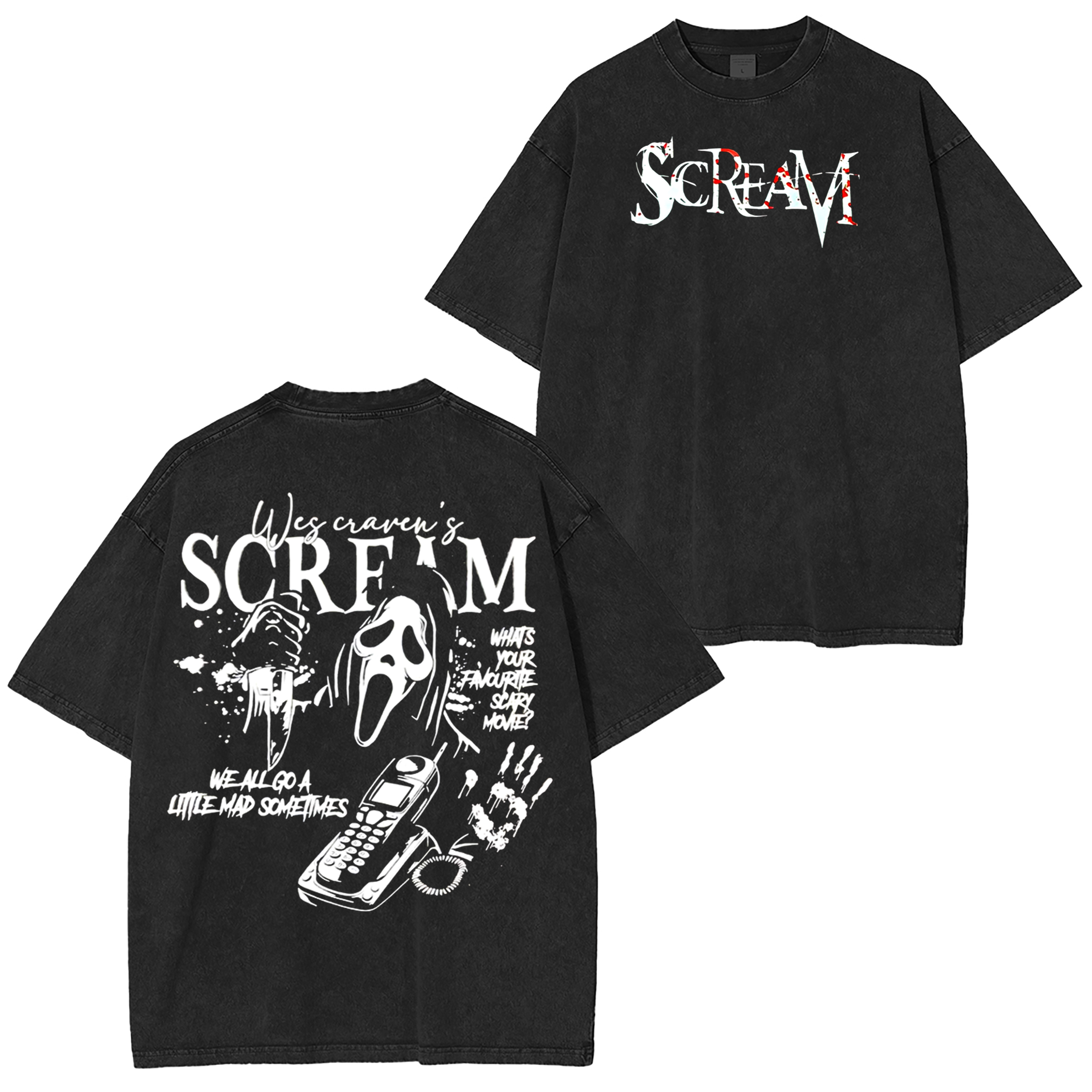 Scream 7 ,Scream Movie  Oversized T-shirt/Crewneck/Hoodie