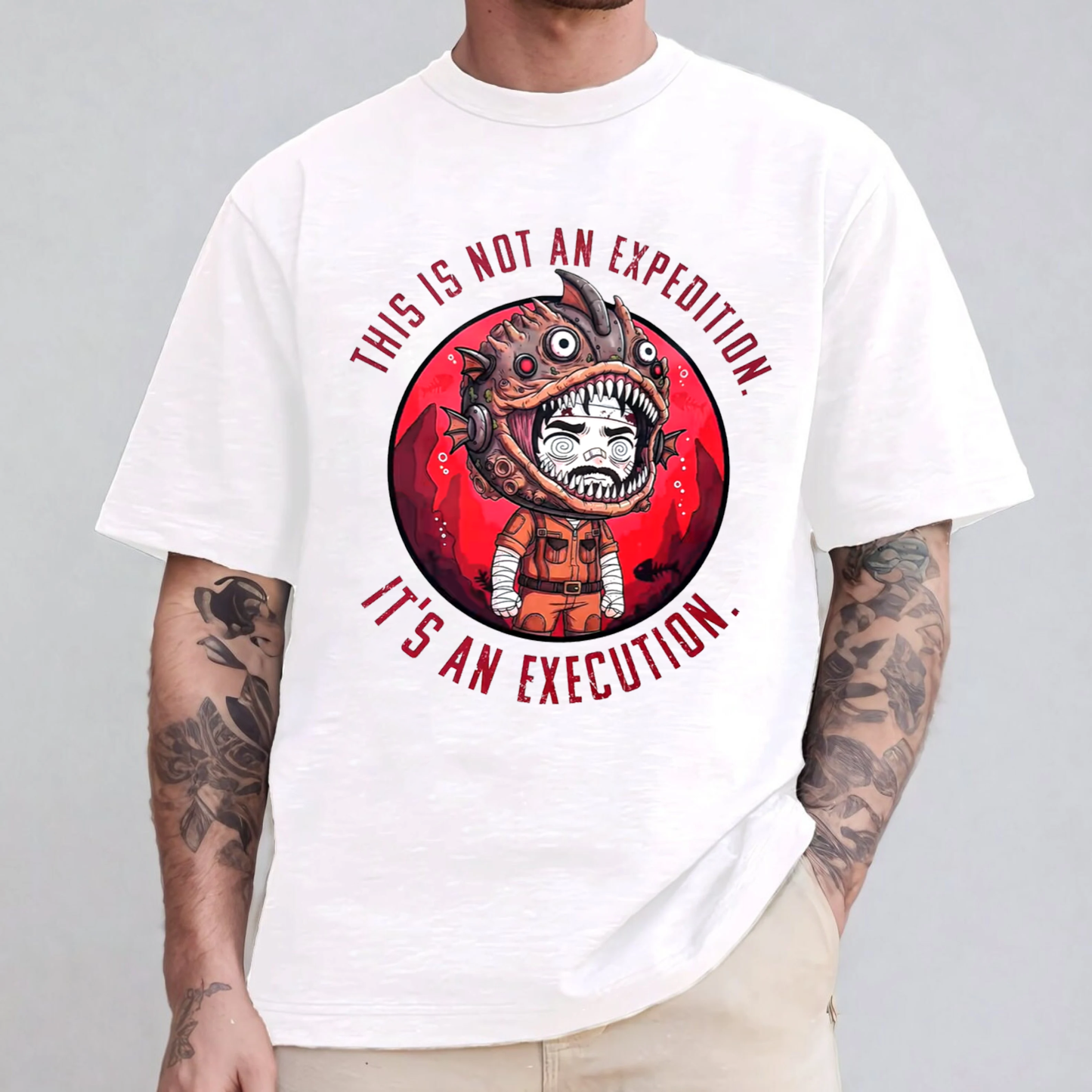 THIS IS NOT AN EXPEDITION. IT'S AN EXECUTION.Iron Lung Unisex Shirt/Crewneck/Hoodie