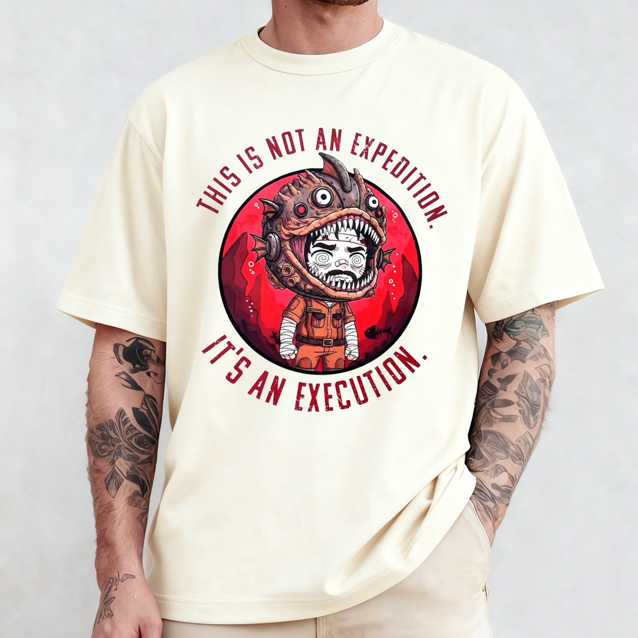THIS IS NOT AN EXPEDITION. IT'S AN EXECUTION.Iron Lung Unisex Shirt/Crewneck/Hoodie