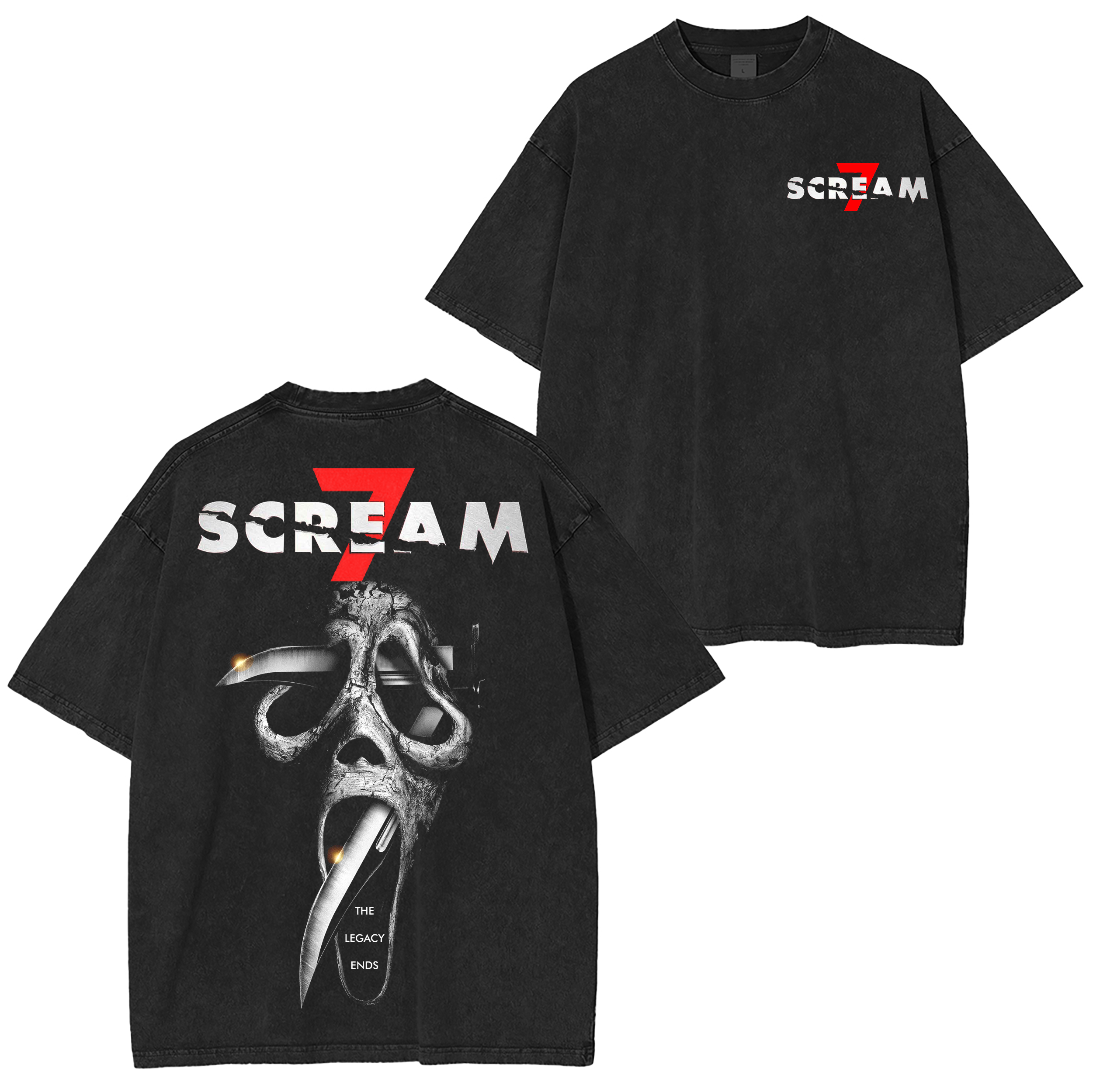 Scream 7 Oversized T-shirt/Crewneck/Hoodie