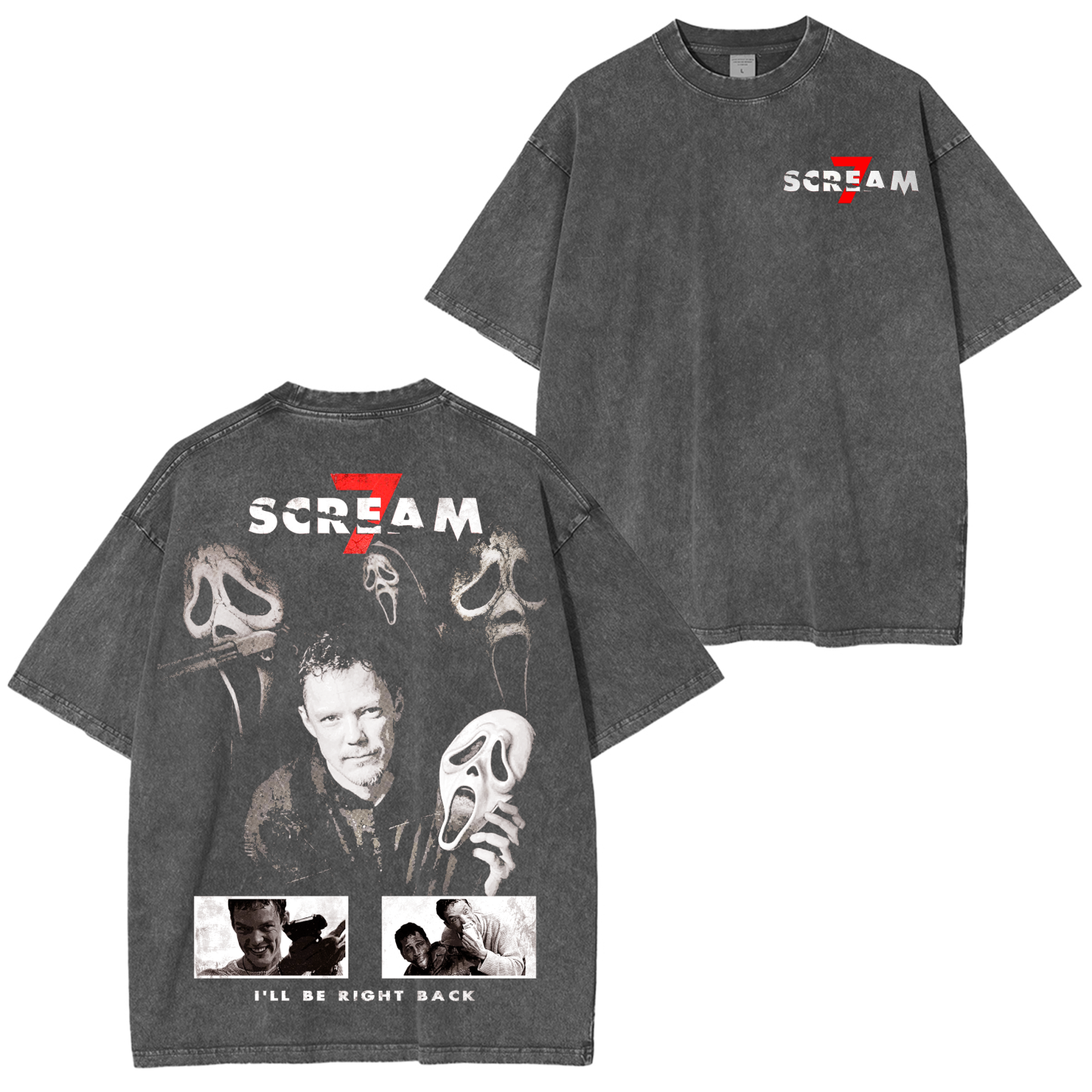 Scream 7 Oversized T-shirt/Crewneck/Hoodie