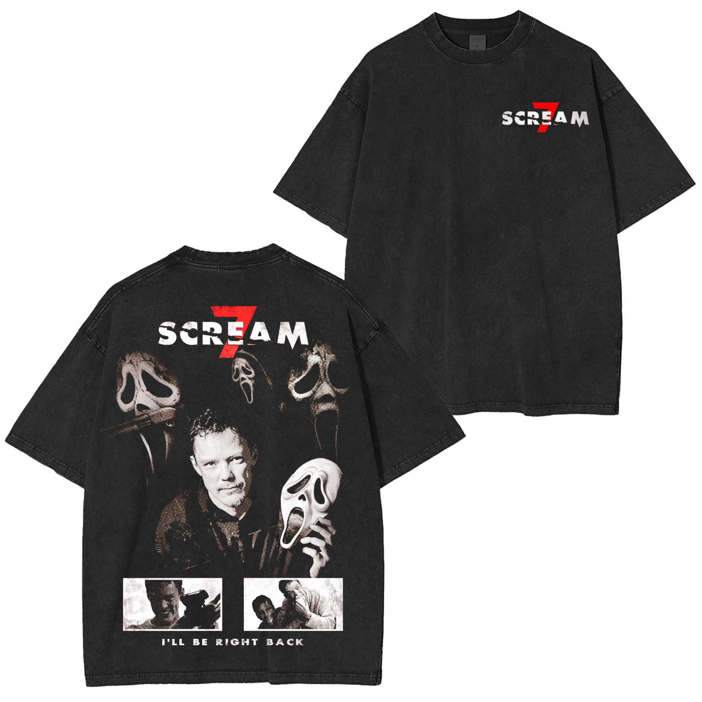 Scream 7 Oversized T-shirt/Crewneck/Hoodie