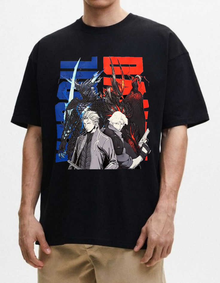 Dante x Vergil Devil Trigger Art TEE