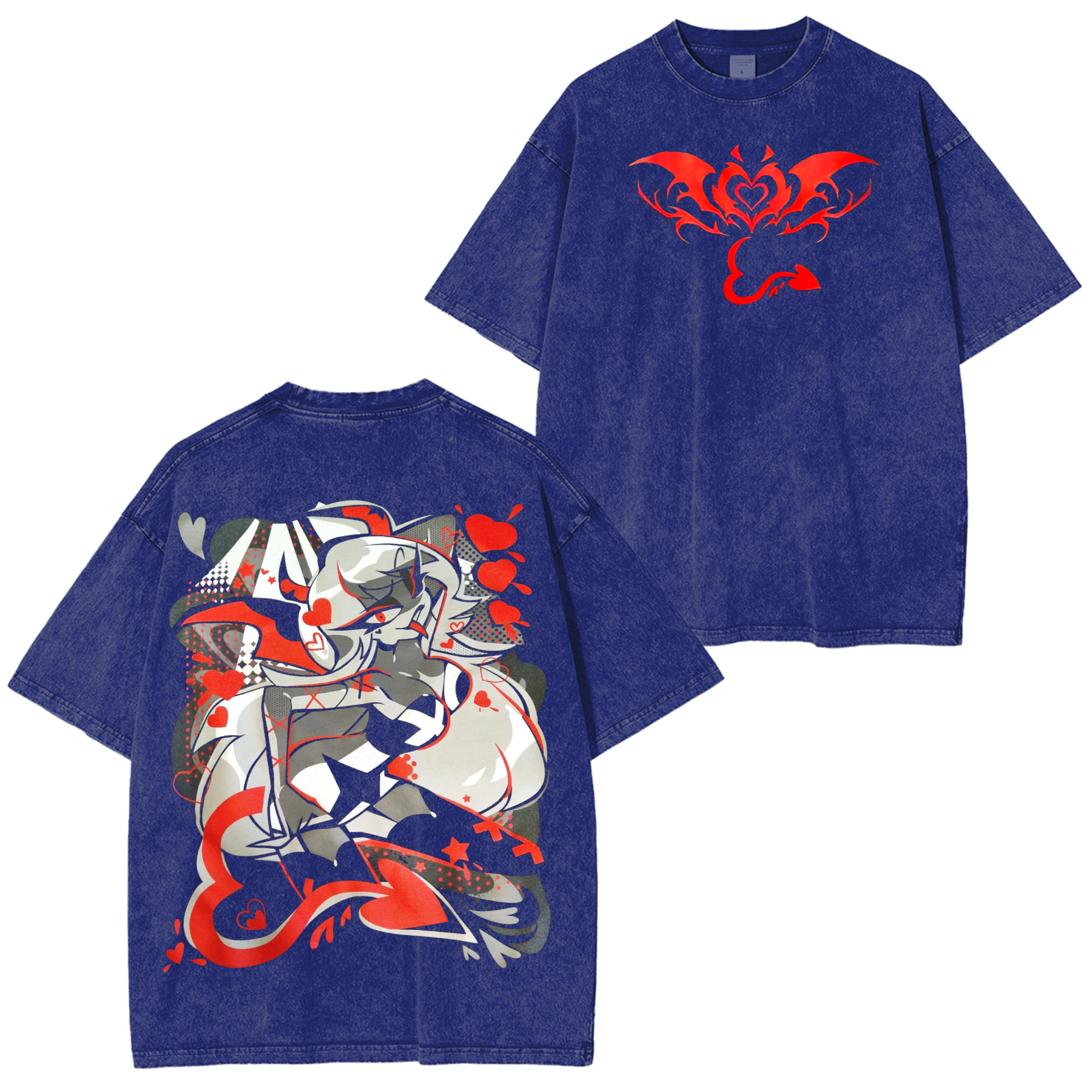Helluva Boss Verosika Streetwear Oversized T-shirt/Crewneck/Hoodie