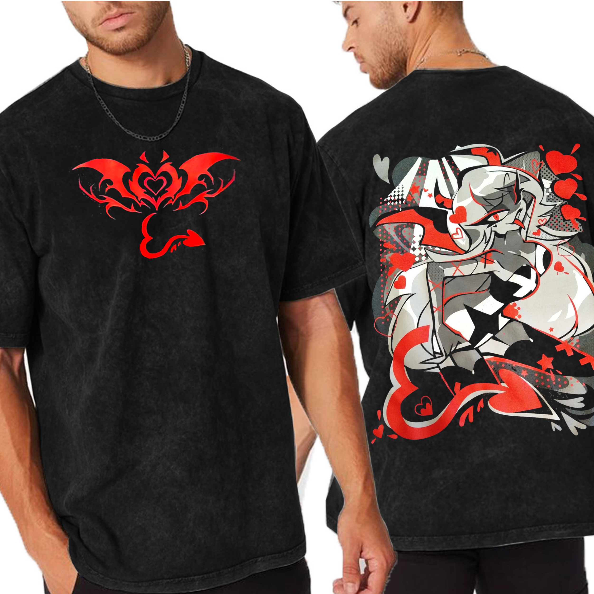 Helluva Boss Verosika Streetwear Oversized T-shirt/Crewneck/Hoodie