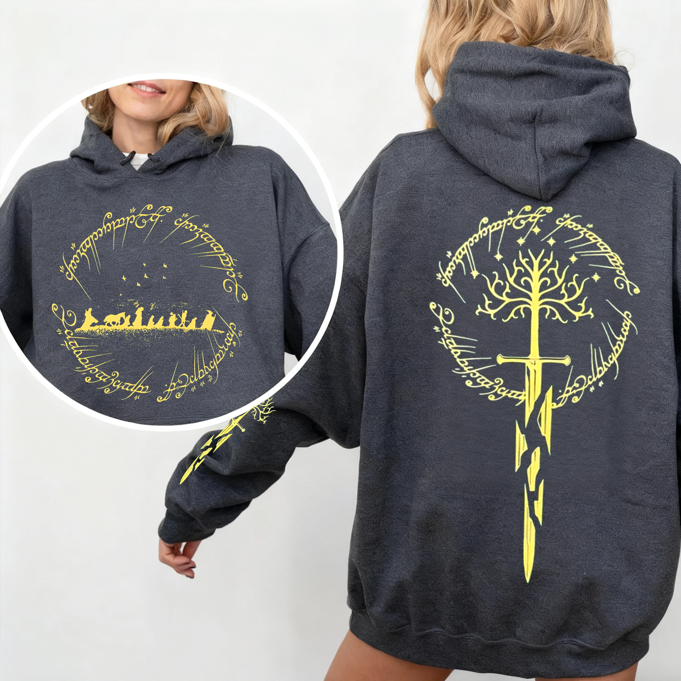Fantasy Book Lover,Middle Earth Inspired Unisex T-shirt/Crewneck/Hoodie