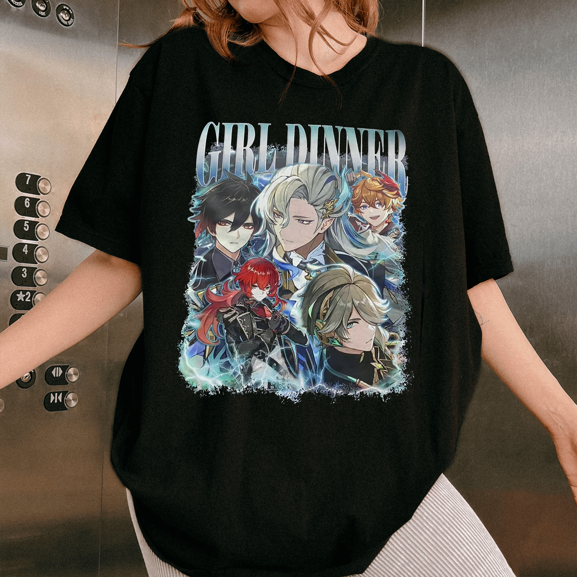 Genshin dinner Unisex T-shirt/Crewneck/Hoodie