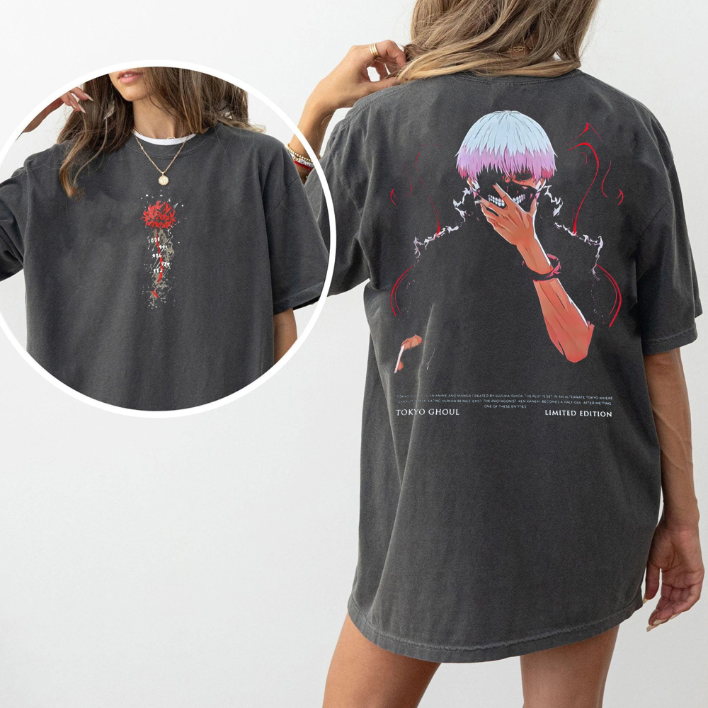 Ken Kaneki Vintage Washed Oversize T-shirt/Crewneck/Hoodie