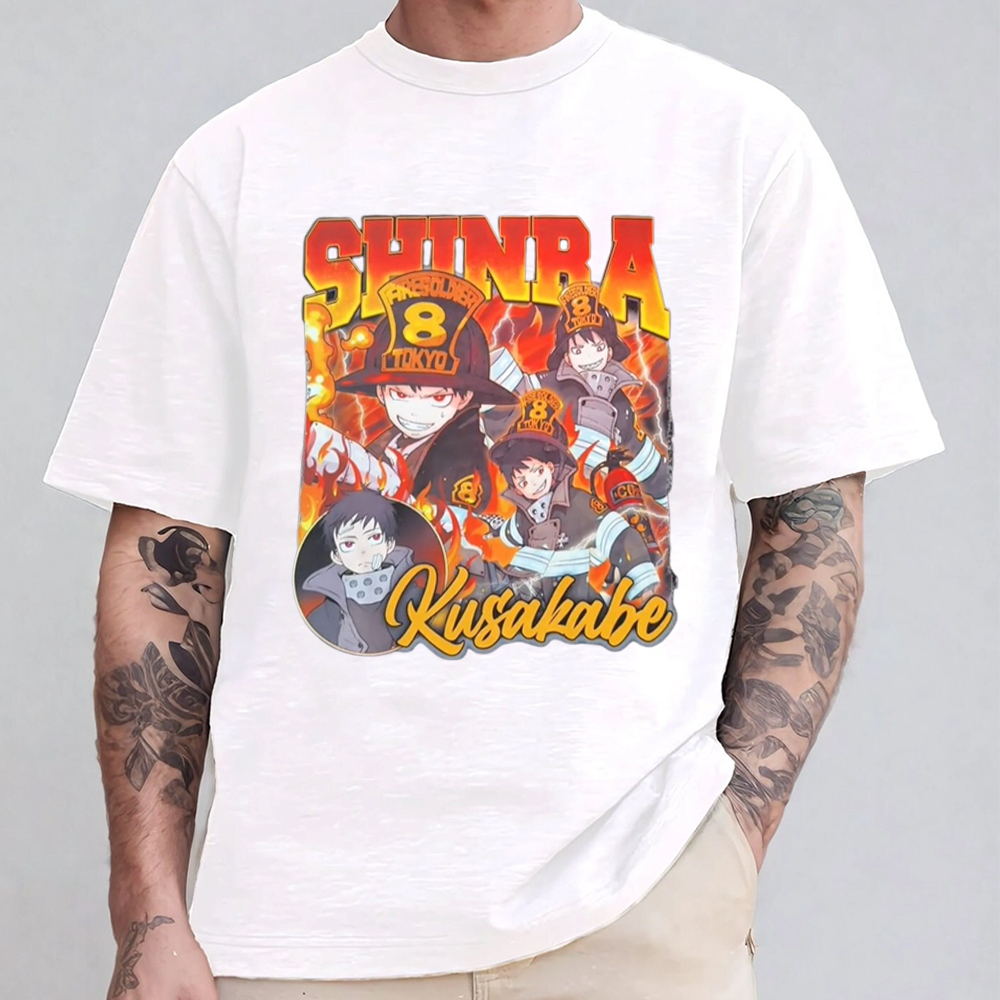 Fire Force Shinra Kusakabe T-Shirt