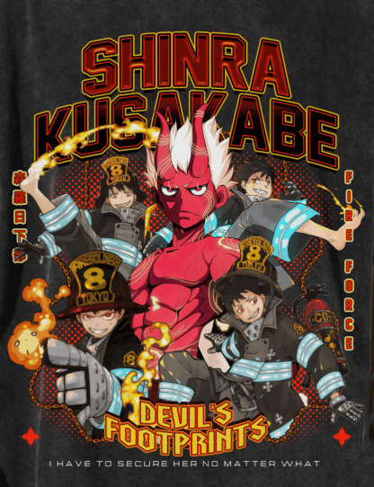 FIRE FORCE | Shinra Kusakabe Vintage Shirt