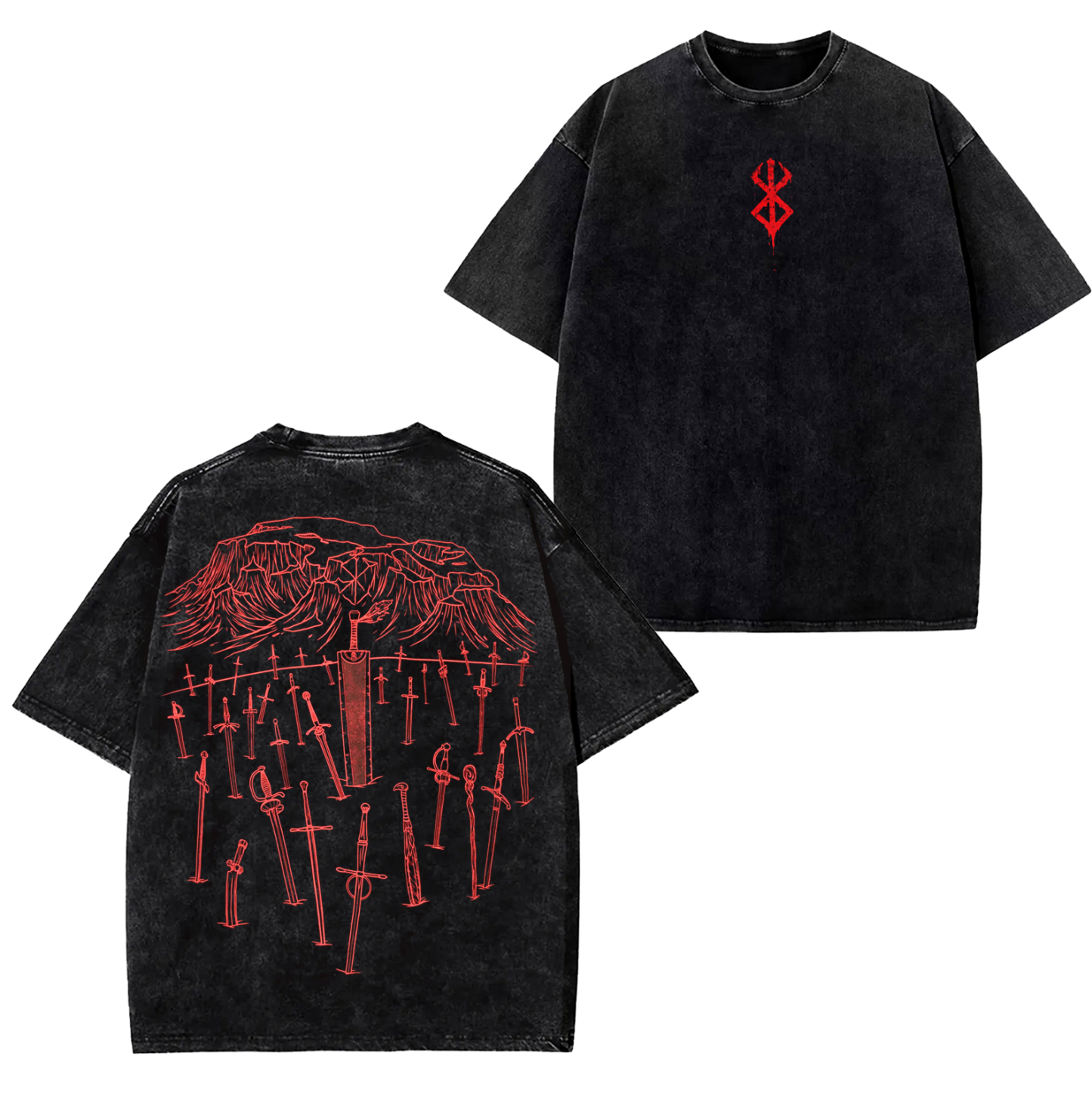 Crimson Hill of Swords Berserk T-Shirt