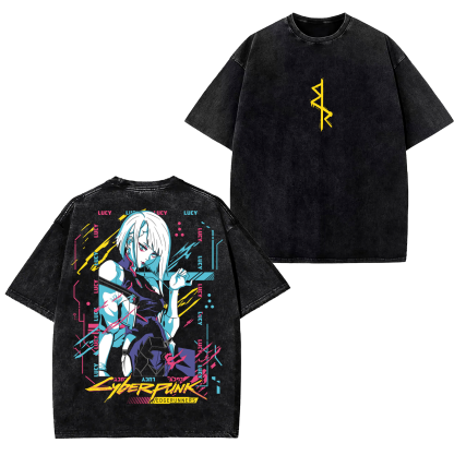 Vintage Lucyna Kushinada Cyberpunk  T-Shirt