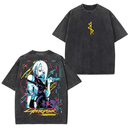 Vintage Lucyna Kushinada Cyberpunk  T-Shirt