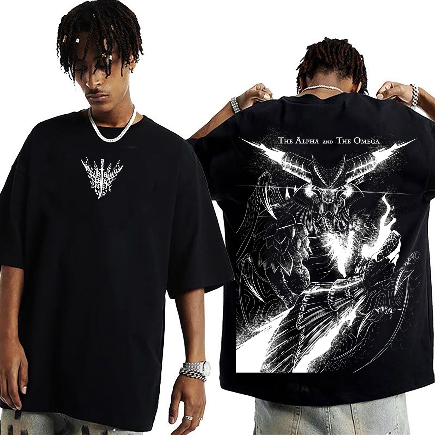 Vergil The Alpha and the Omega - Devil May Cry 5 T-shirt/Crewneck/Hoodie