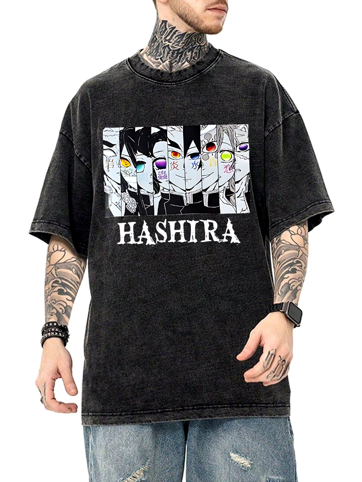 HASHIRA VINTAGE ,kimetsunoyaiba T-Shirt