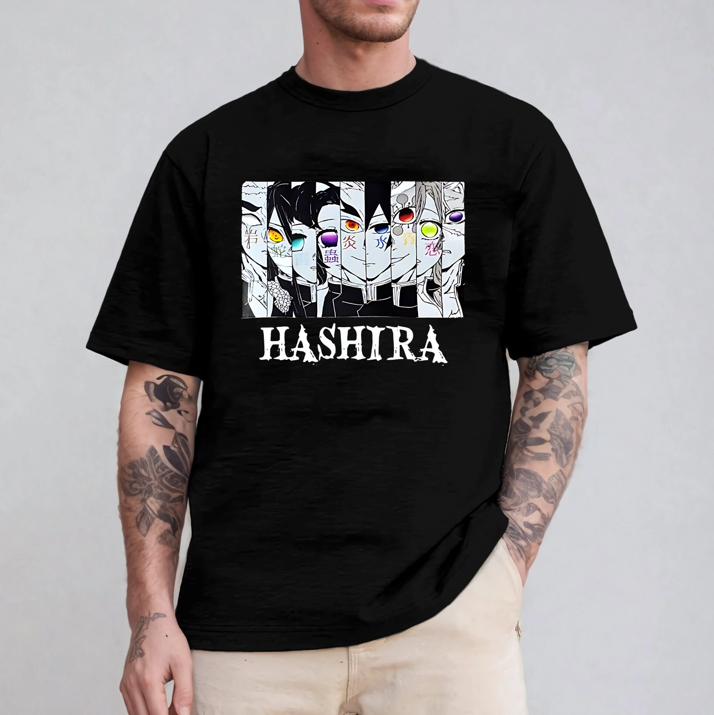 HASHIRA VINTAGE ,kimetsunoyaiba T-Shirt