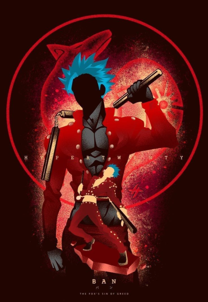 Weeb Zone Limited Edition 7DS - Seven Deadly Sins Anime T-shirt/Crewneck/Hoodie