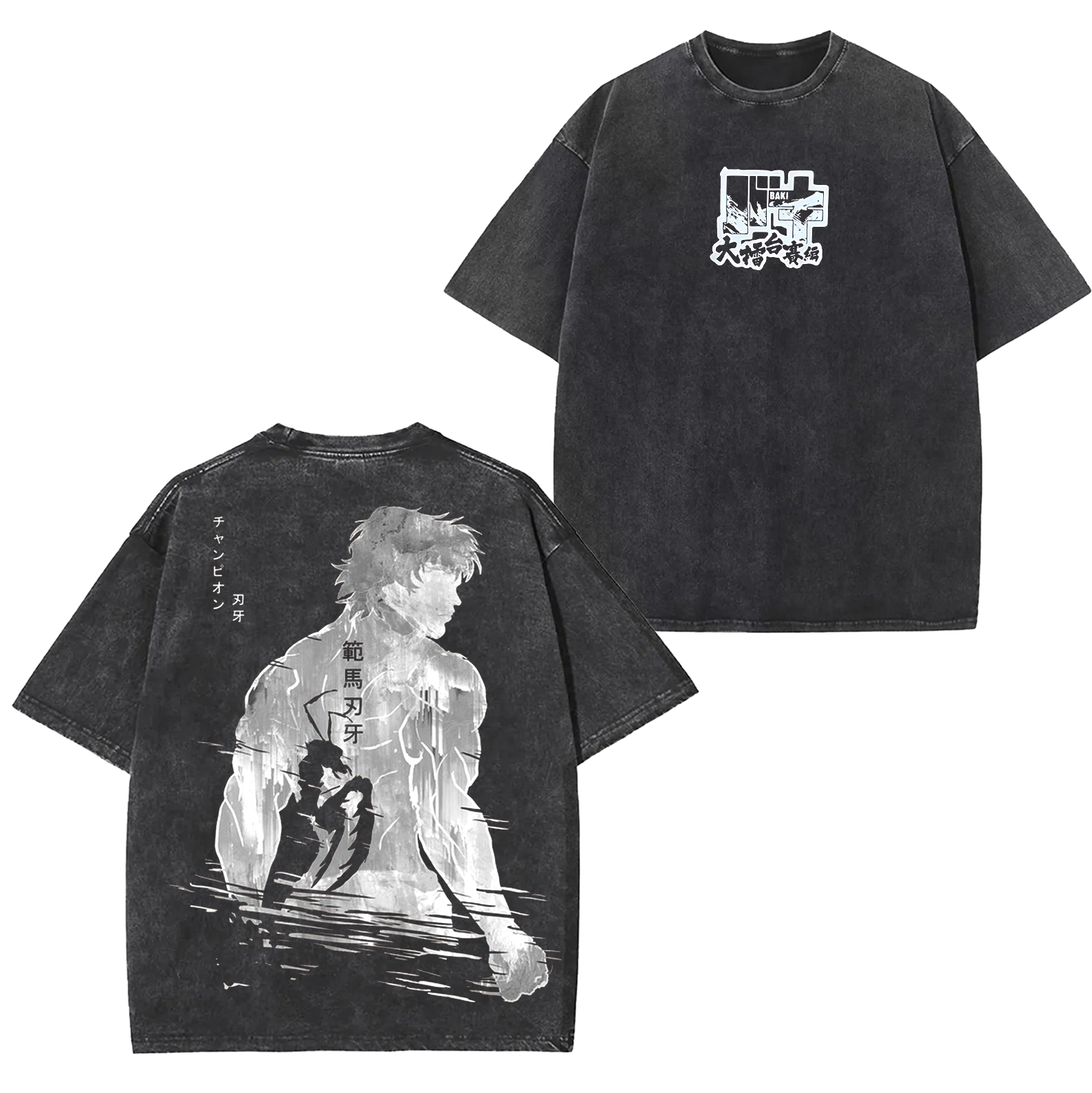 Baki Hanma vs Kengan Ashura Anime  T-Shirt
